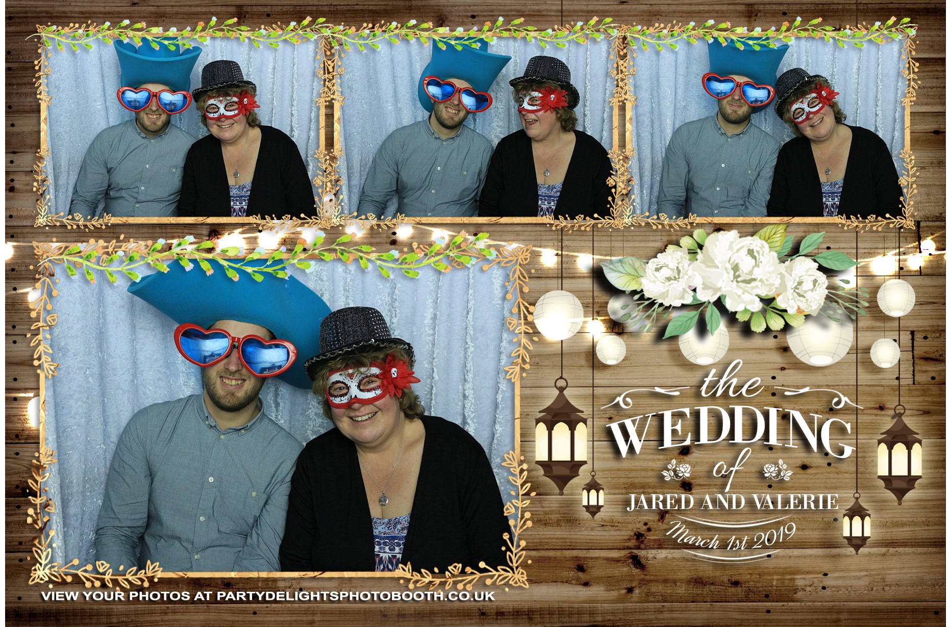Jared and Valerie’s Wedding - Prints | View more photos from the event at gallery.partydelightsphotobooth.co.uk/u/PartyDelightsPhotoBooth/Jared-and-Valerie’s-Wedding-Prints